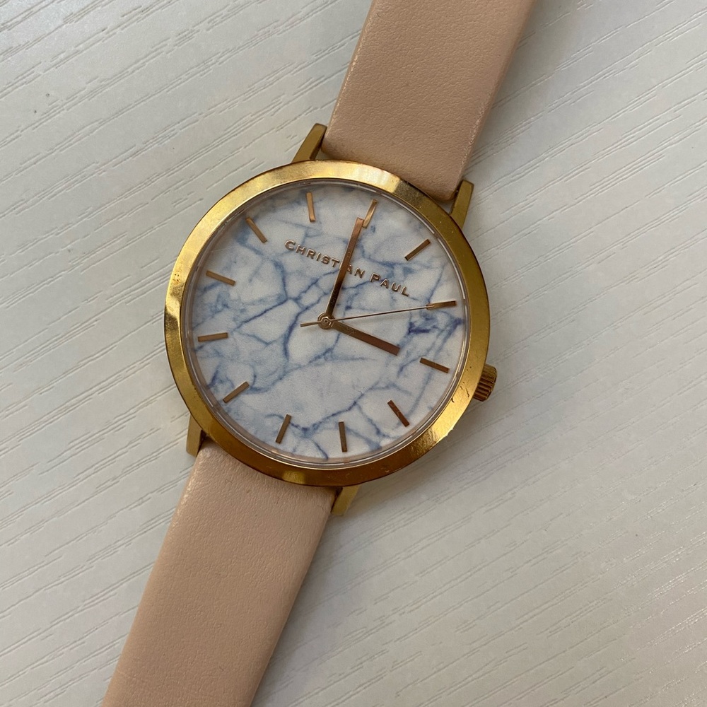 Christian Paul Sydney Bondi Marble Watch 43mm